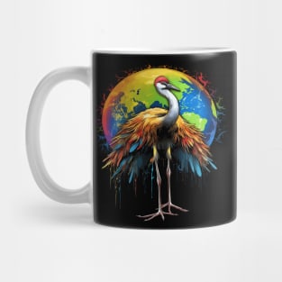 Whooping Crane Earth Day Mug